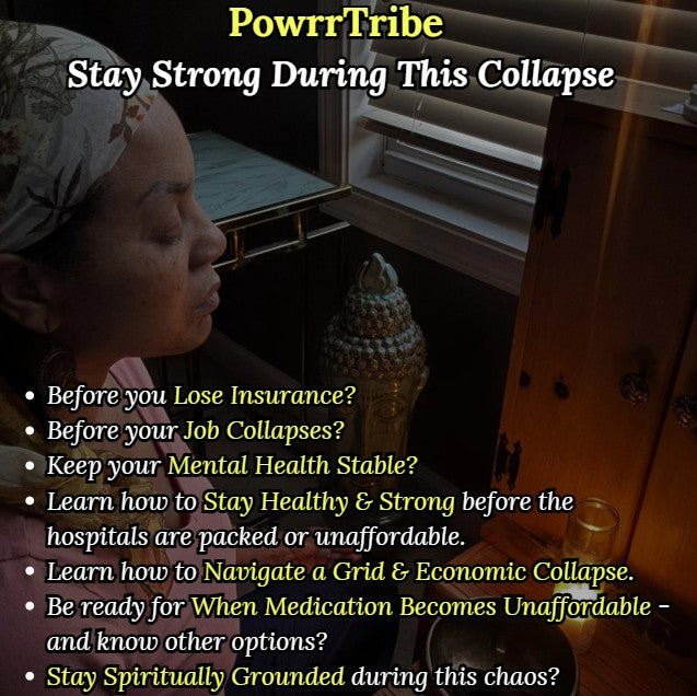 Join PowrrTribe - Your Monthly Collapse-Proof Reset.