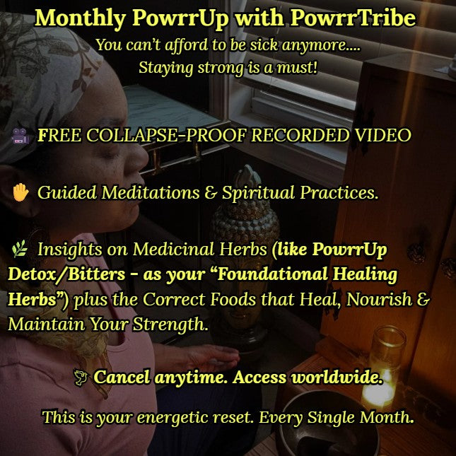 Monthly Subscription. PowrrUp for Your Mind, Body, Spirit & Soul