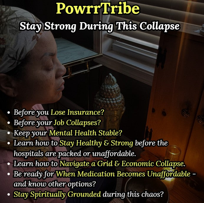 Join PowrrTribe - Your Monthly Collapse-Proof Reset.