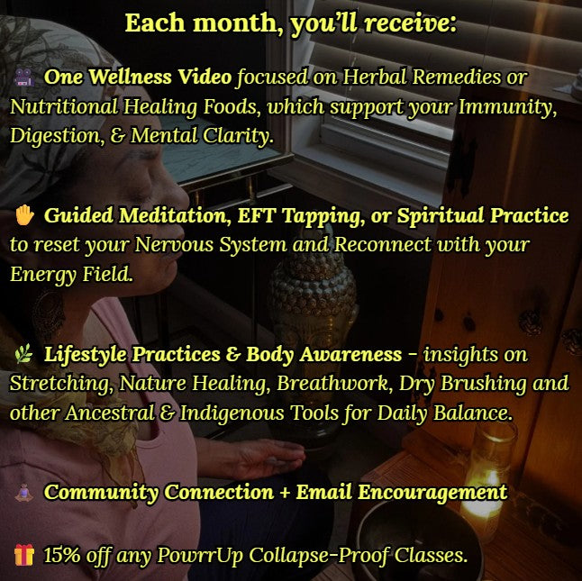Monthly Subscription. PowrrUp for Your Mind, Body, Spirit & Soul