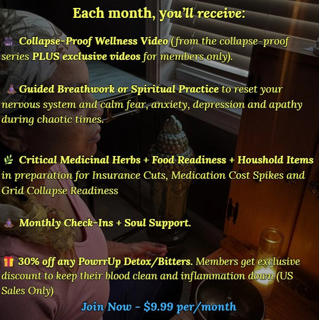 Join PowrrTribe - Your Monthly Collapse-Proof Reset.