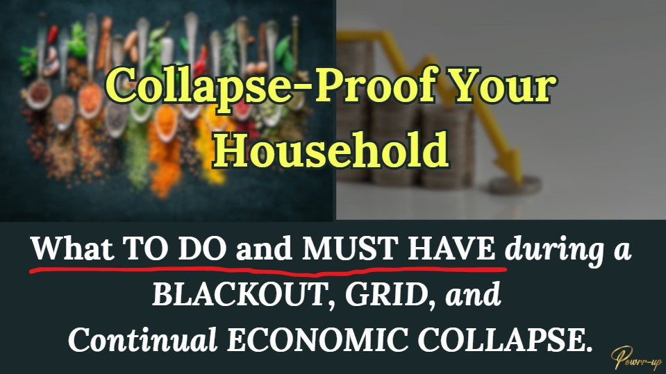 Course 3: Collapse-Proof Your Household (Collapse Navigation)