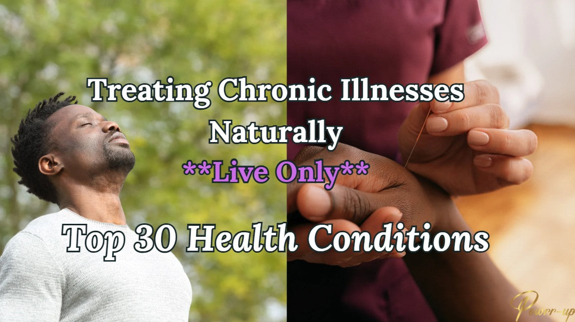 Class 5: Treating Illnesses Naturally (Single Class). "Live" or "Recording"