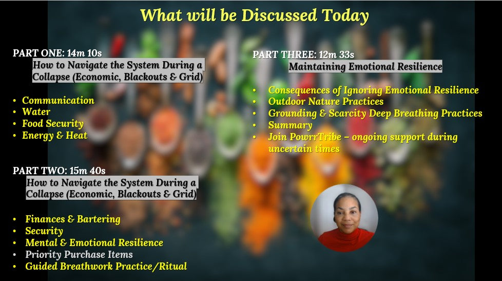 Course 3: Collapse-Proof Your Household (Collapse Navigation)