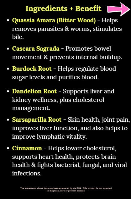 PowrrUp Detox/Bitters. (Healthy Inflammation | Supports Liver, Kidneys, Digestion & Blood)