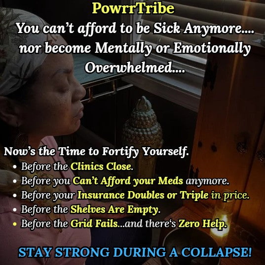 Join PowrrTribe - Your Monthly Collapse-Proof Reset.