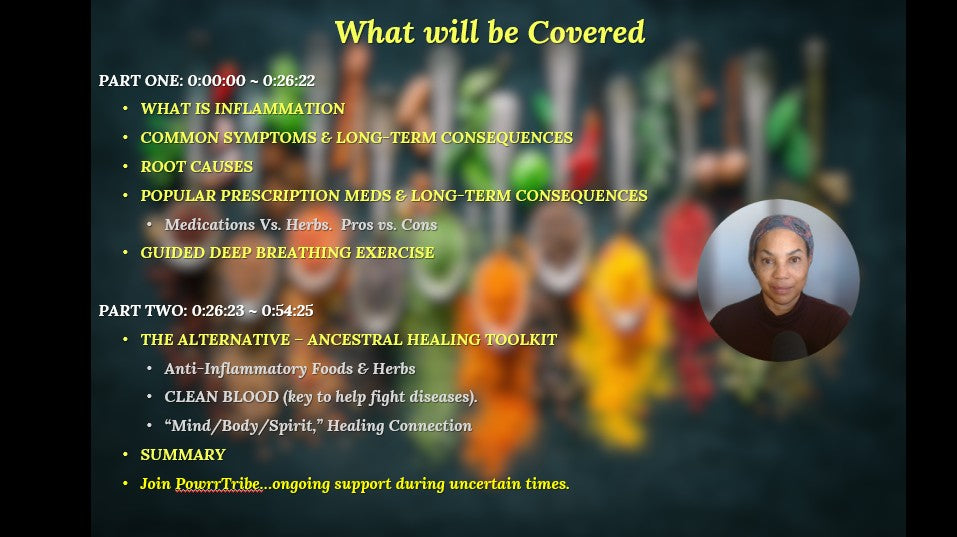 Session 1: Inflammation: The Root Cause of Most Dis-eses